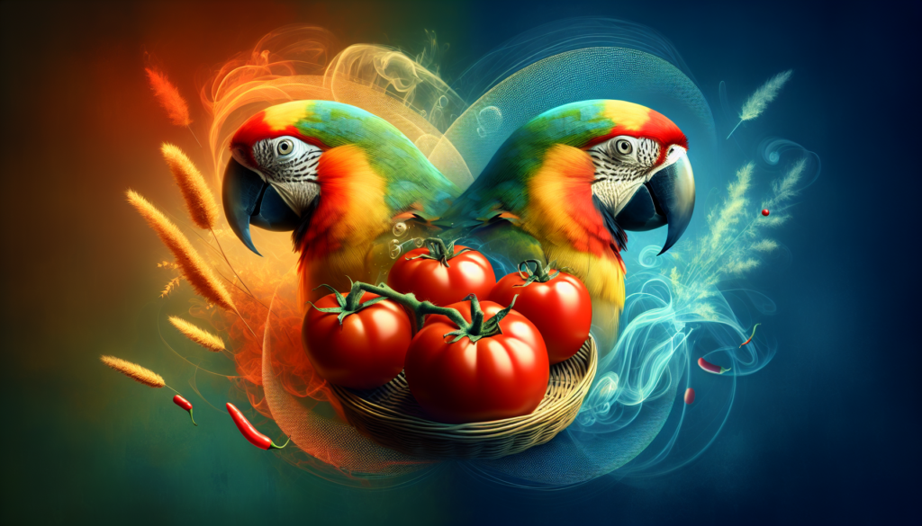 Can Parrots Safely Eat Tomatoes?