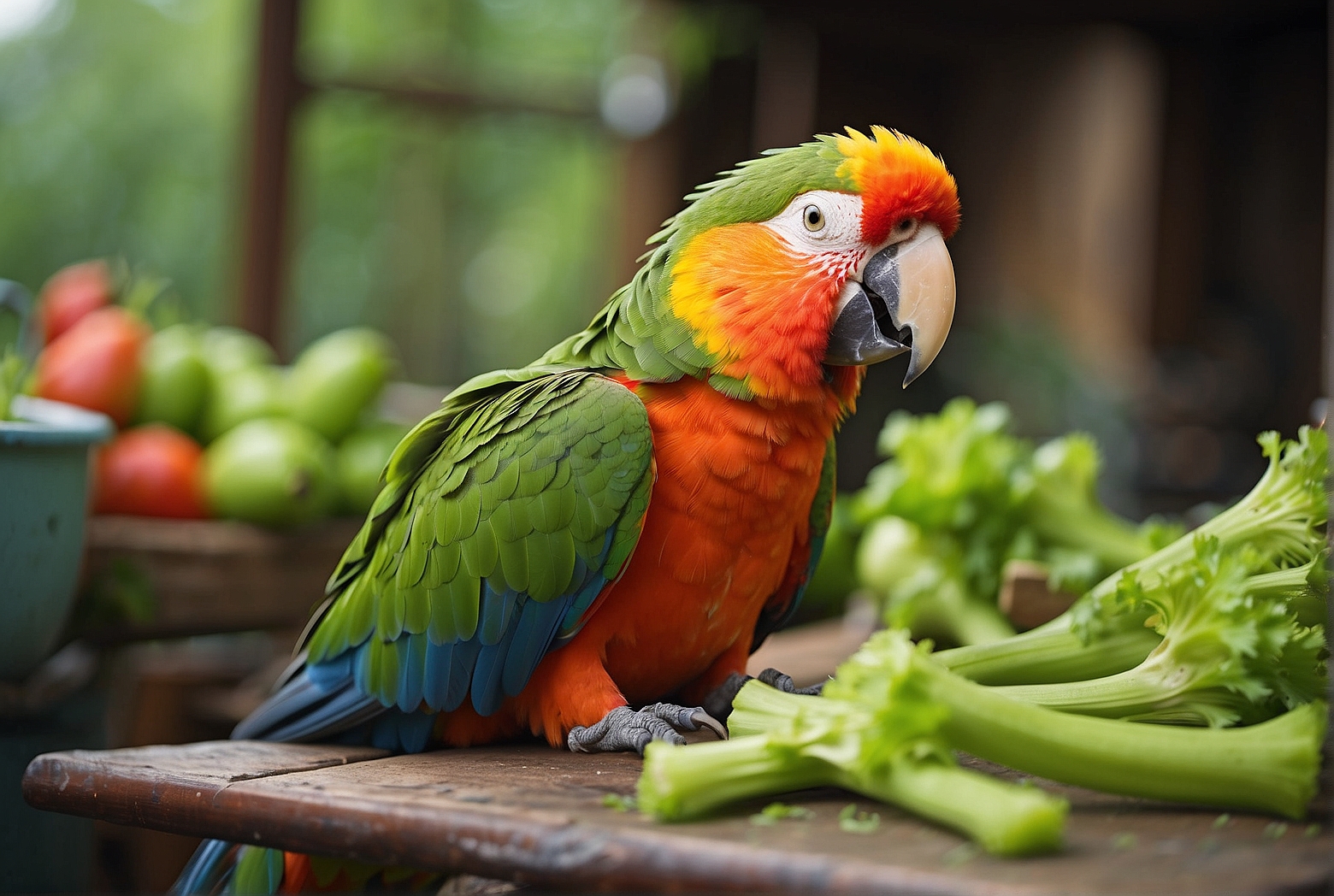 Can Parrots Eat Celery as a Snack?