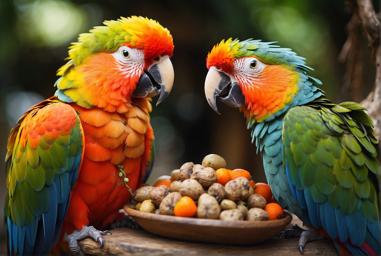 Top 10 Foods that Parrots Love to Eat