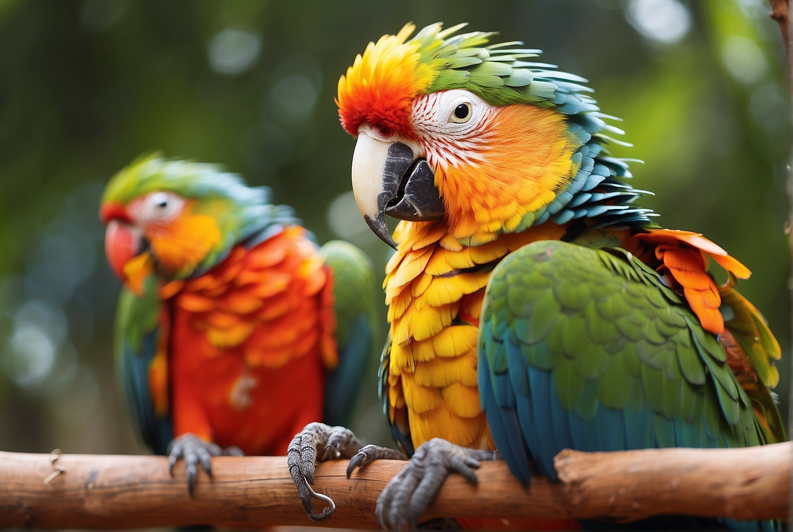 How long can a parrot survive without food?