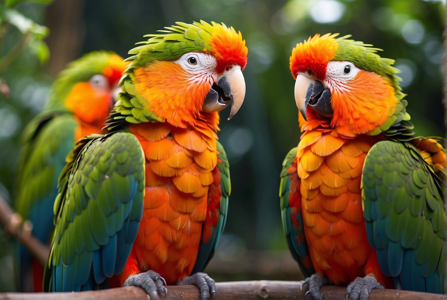 Why do parrots scream?